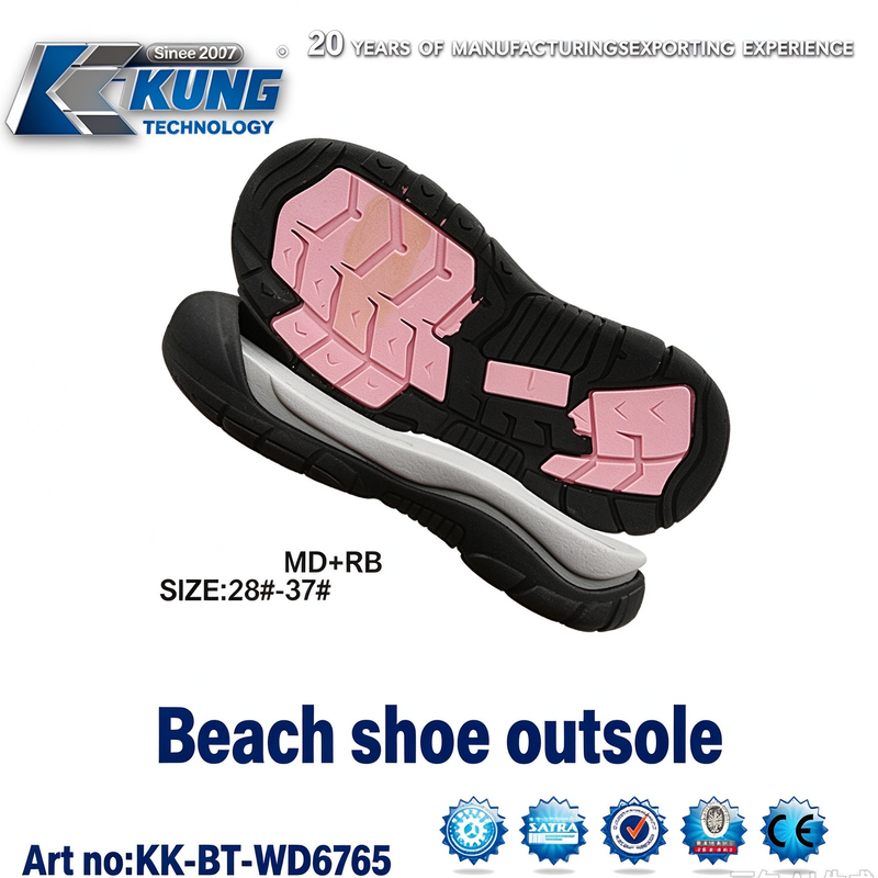 Lightweight MD TPR Composite Beach Shoe Outsole