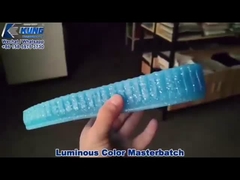 빛나는 색의 마스터배치