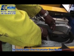두 밀도 고무 직접 인산화 신발 기계