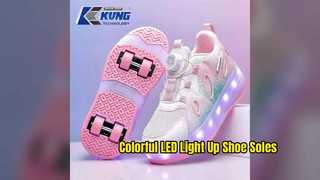패션 운동화 및 아동 신발용 LED 신발 밑창 조명