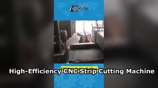 브레이크 제어 기능을 갖춘 고효율 CNC 스트립 절단기 – 분당 120회 절단